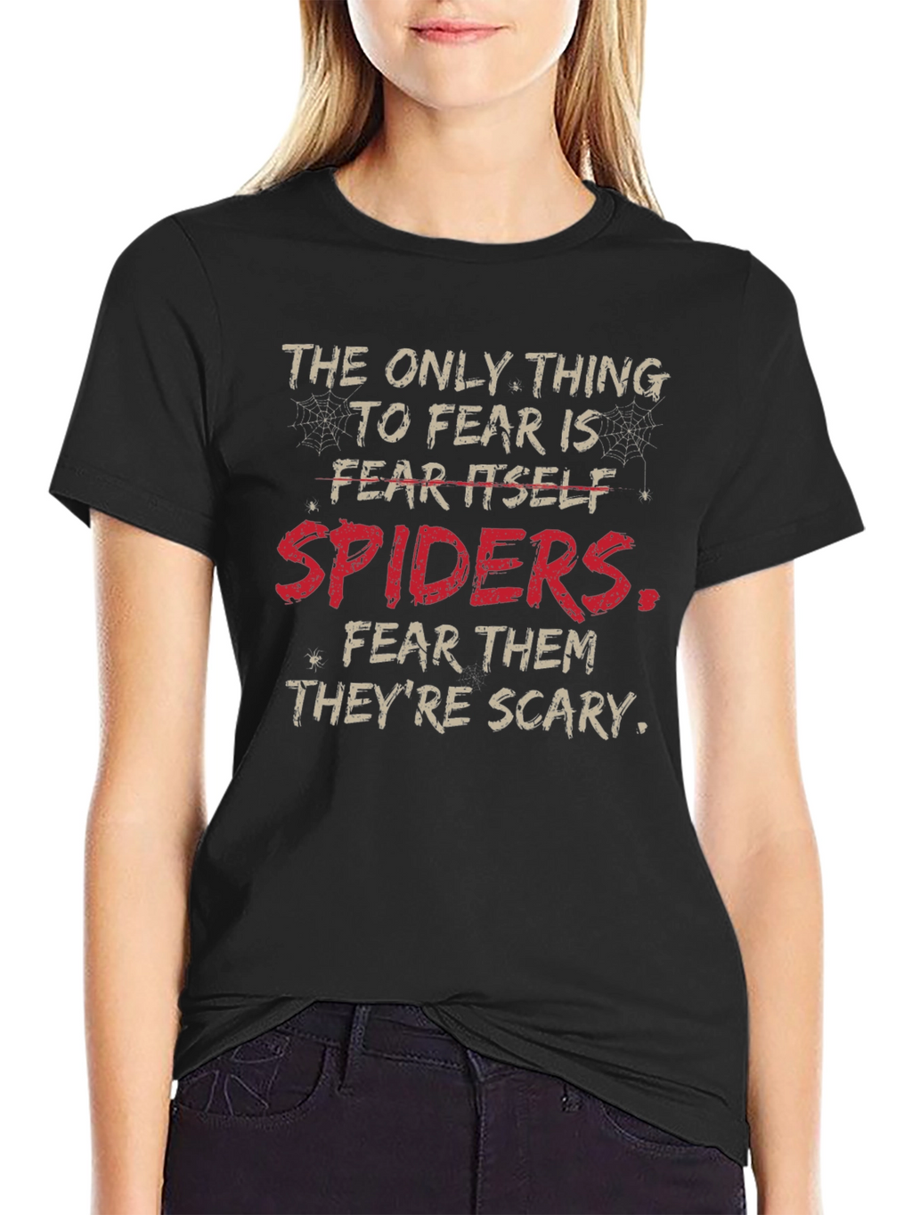 Spiders T-Shirt: Fear Itself Funny Graphic Tee