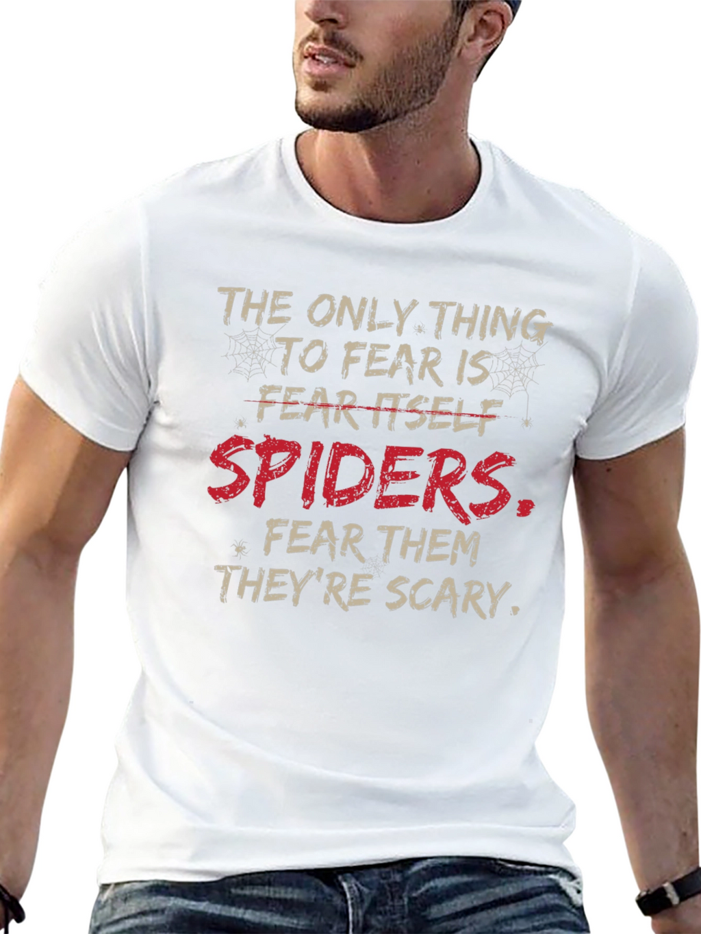 Spiders T-Shirt: Fear Itself Funny Graphic Tee