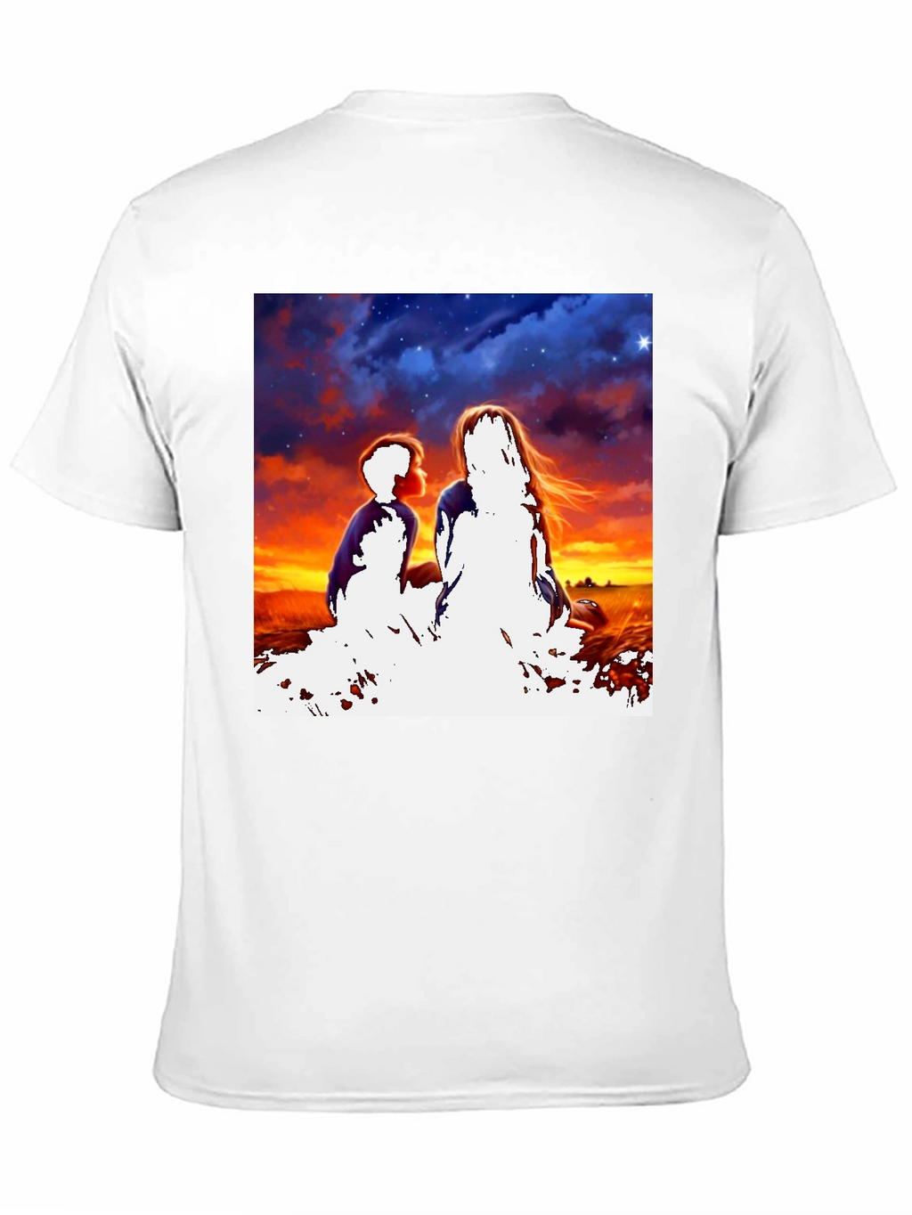Sunset Silhouette Graphic Tee