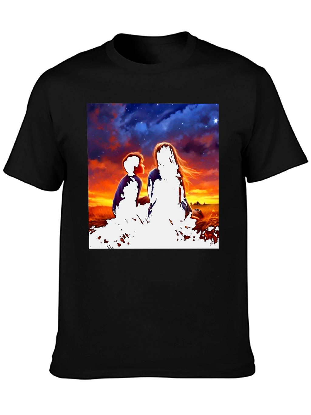 Sunset Silhouette Graphic Tee