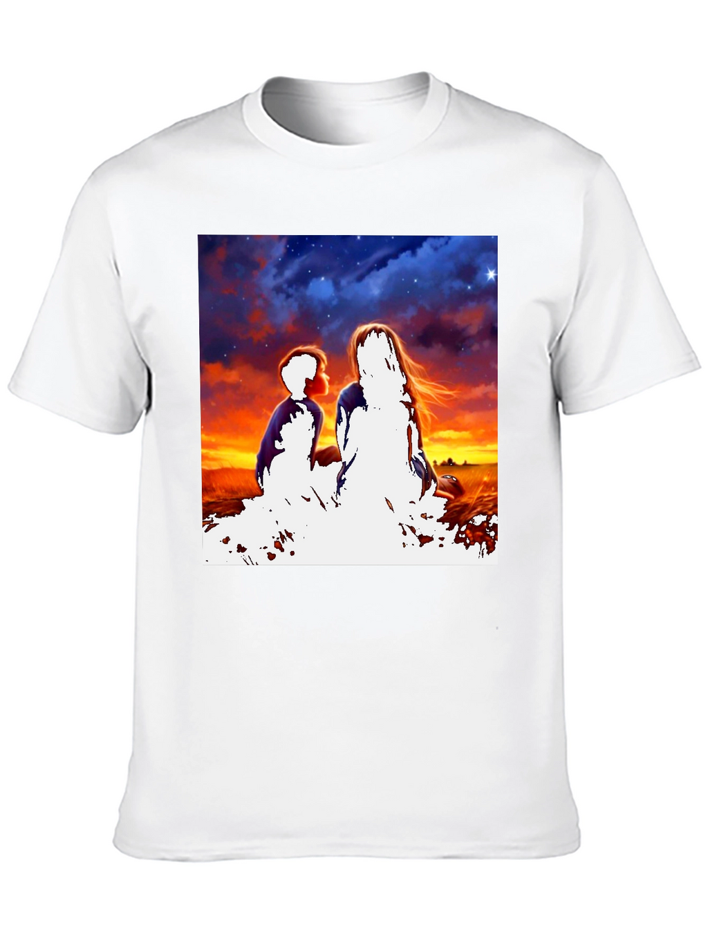 Sunset Silhouette Graphic Tee