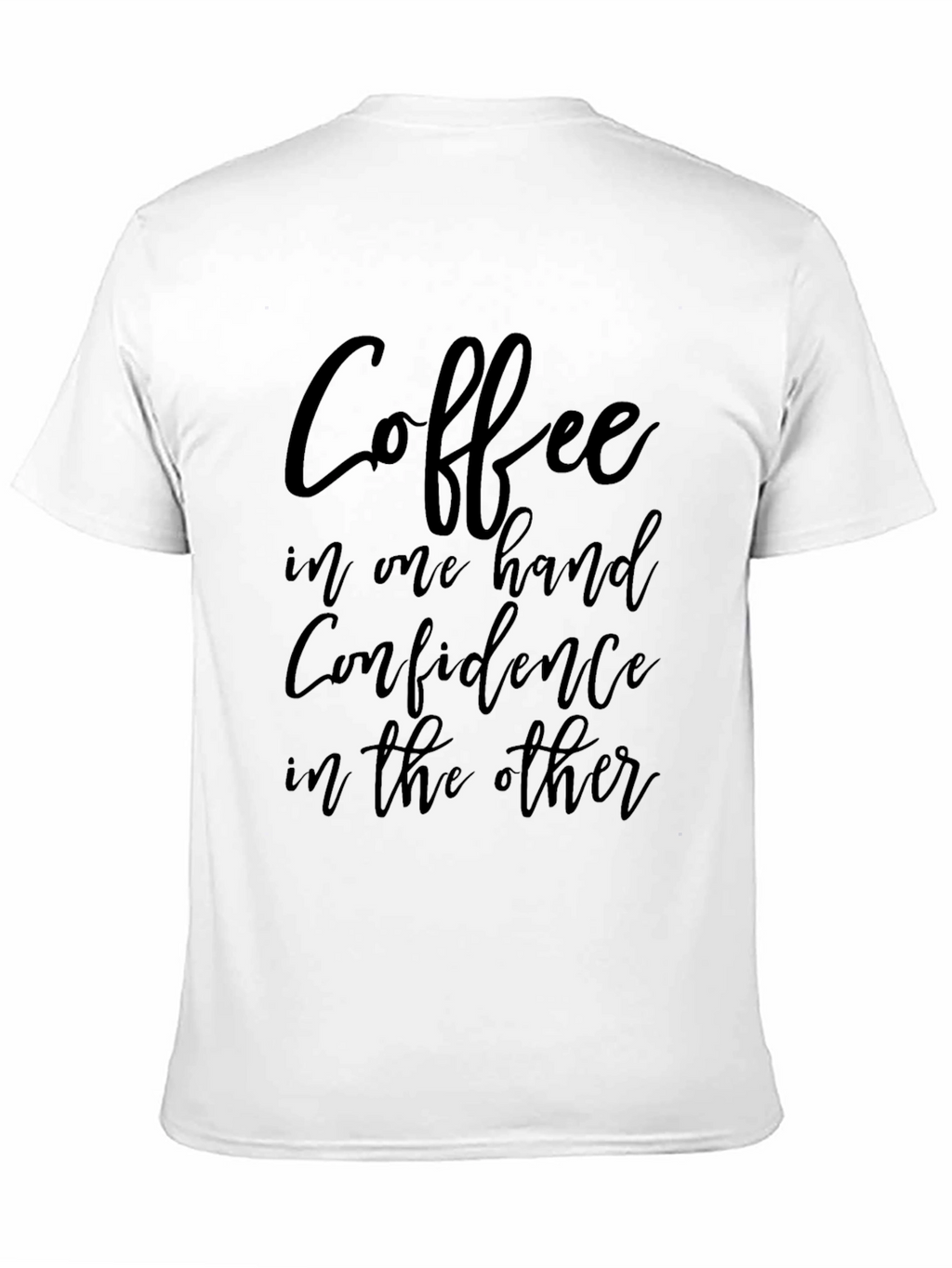 Coffee & Confidence Graphic Tee