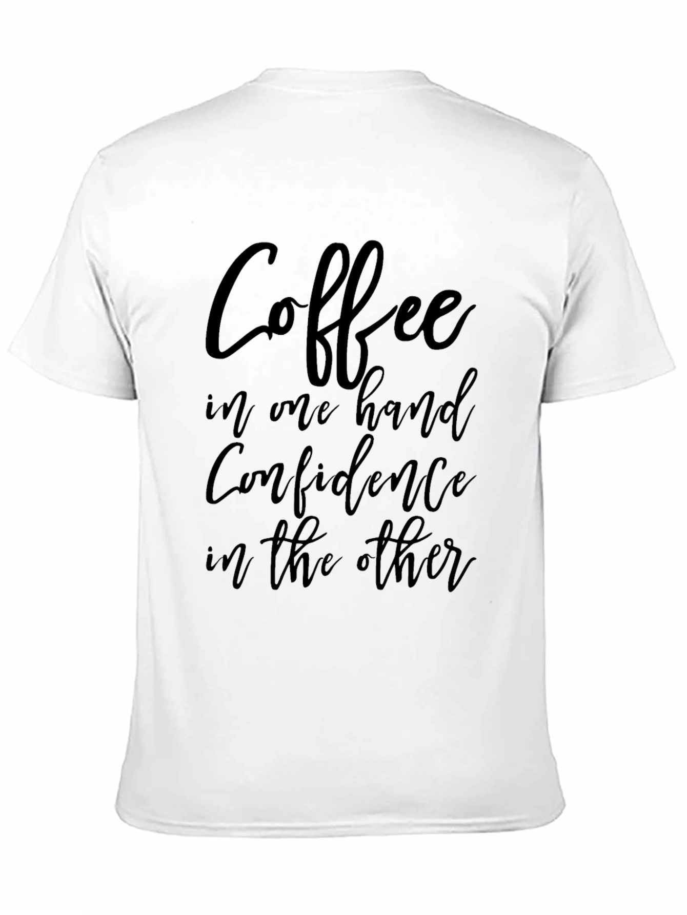 Coffee & Confidence Graphic Tee