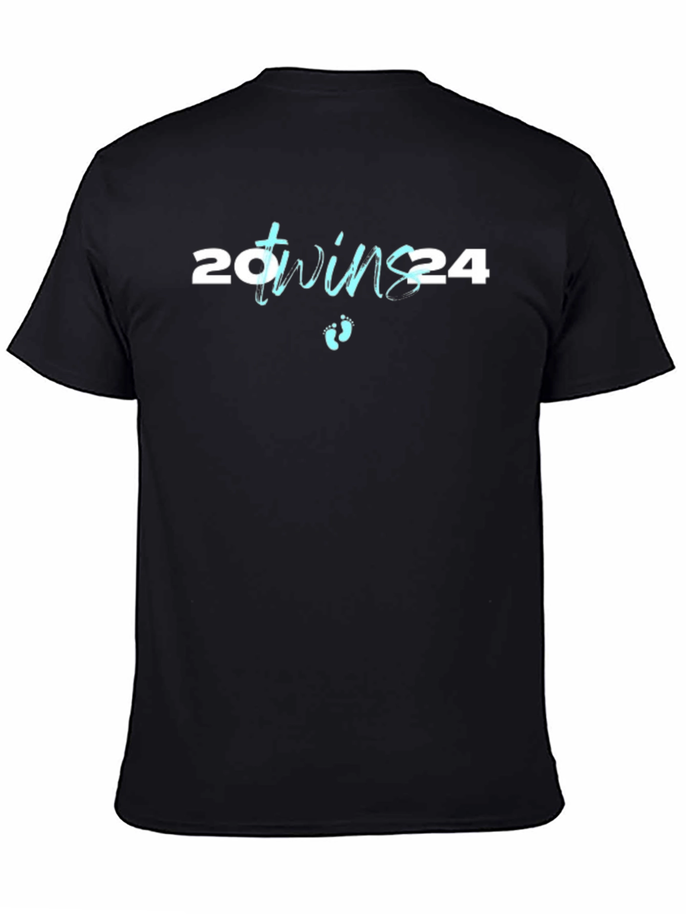 Twins 2024 T-Shirt New Baby Twins Announcement Tee