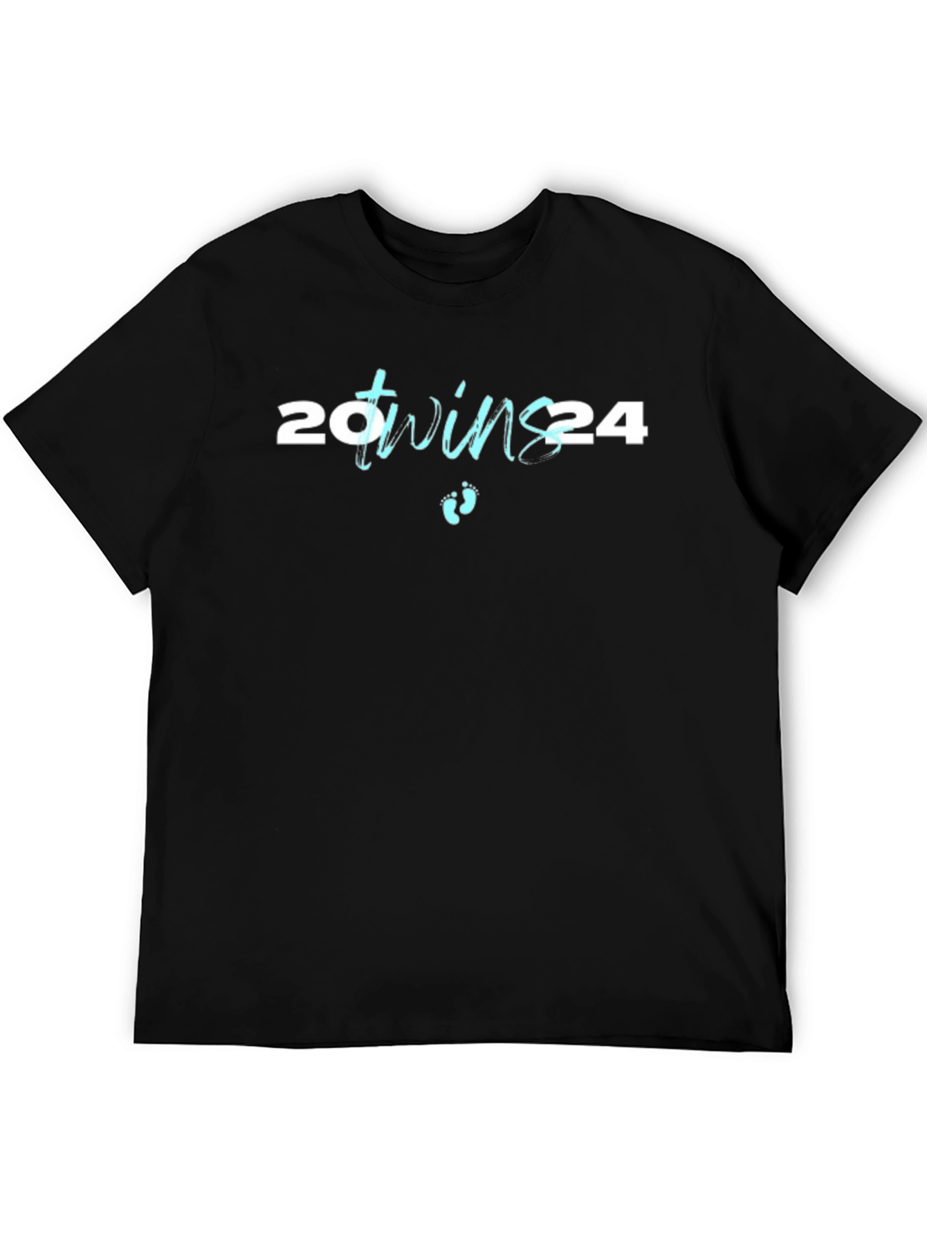 Twins 2024 T-Shirt New Baby Twins Announcement Tee