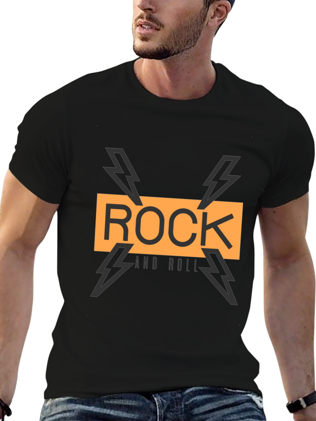 Rock and Roll Graphic Tee