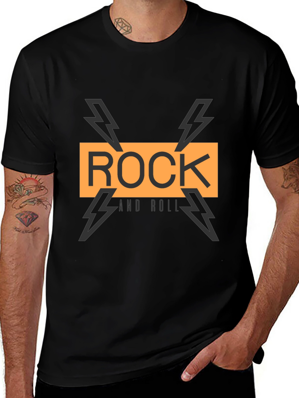 Rock and Roll Graphic Tee