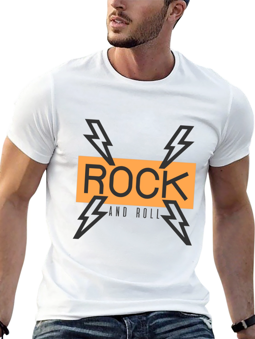 Rock and Roll Graphic Tee