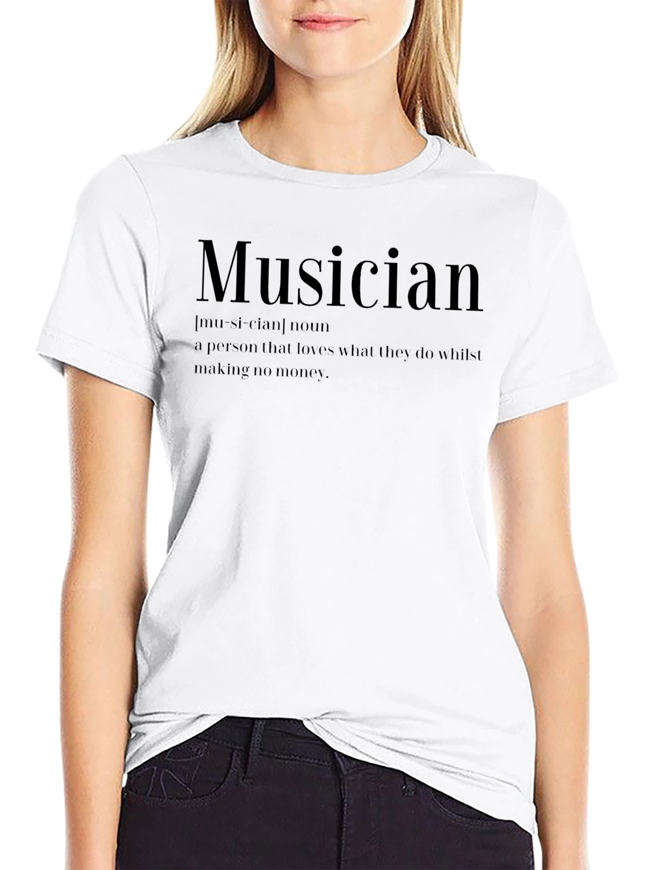 Musician Definition Graphic T-Shirt