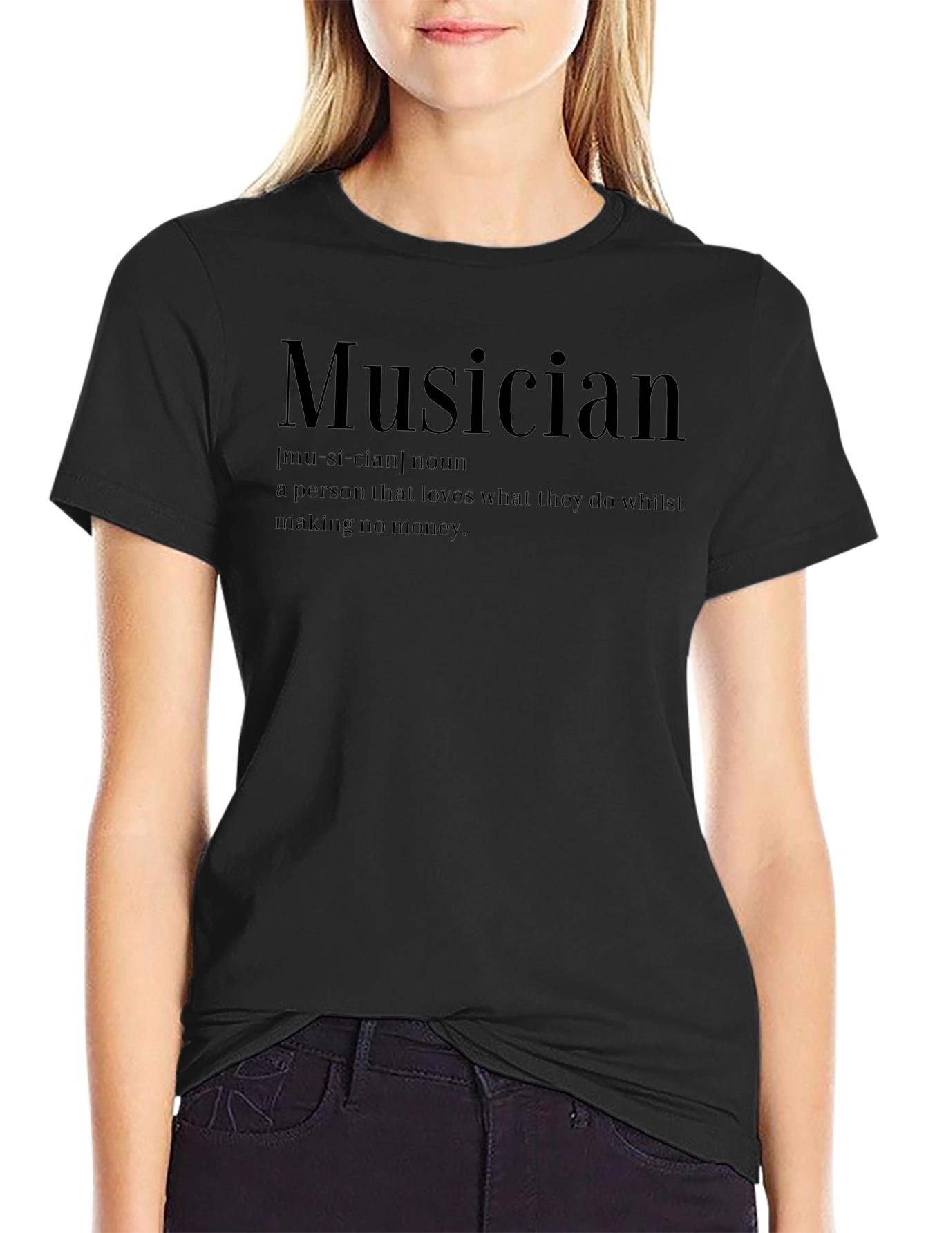 Musician Definition Graphic T-Shirt