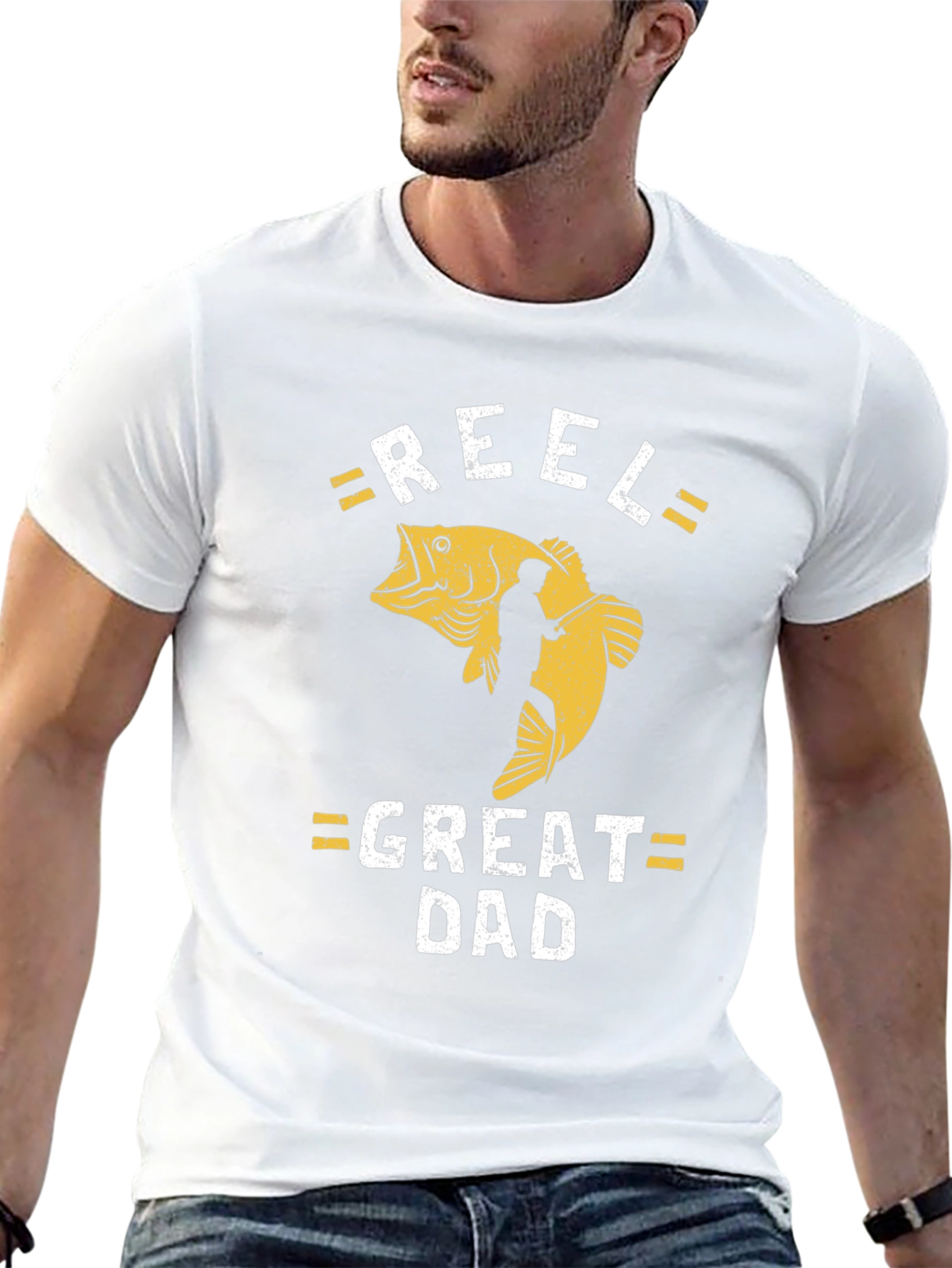 Reel Great Dad Fishing T-Shirt