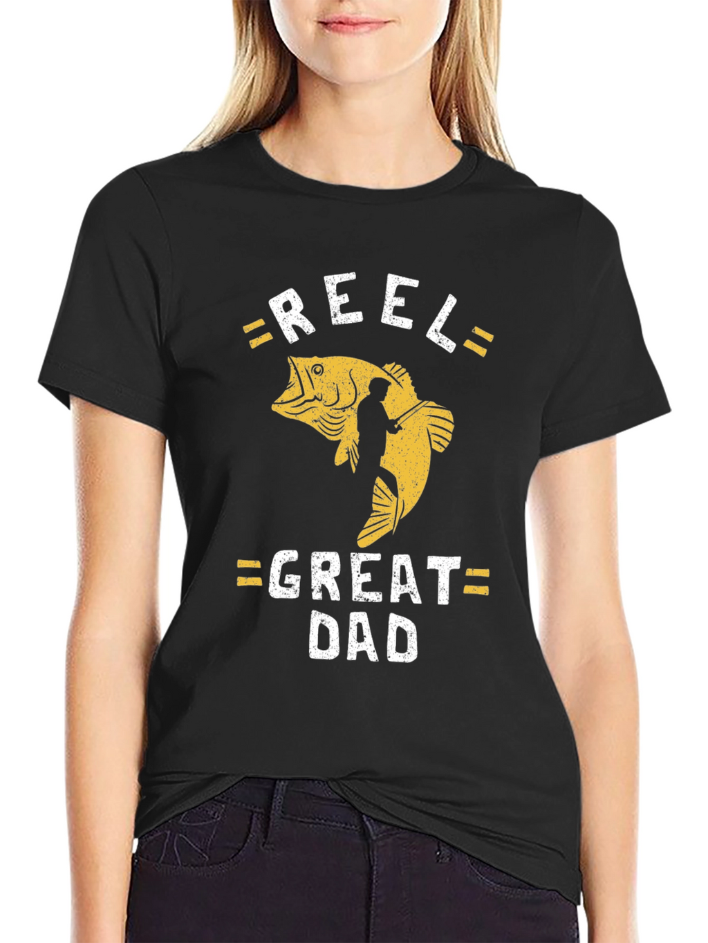 Reel Great Dad Fishing T-Shirt