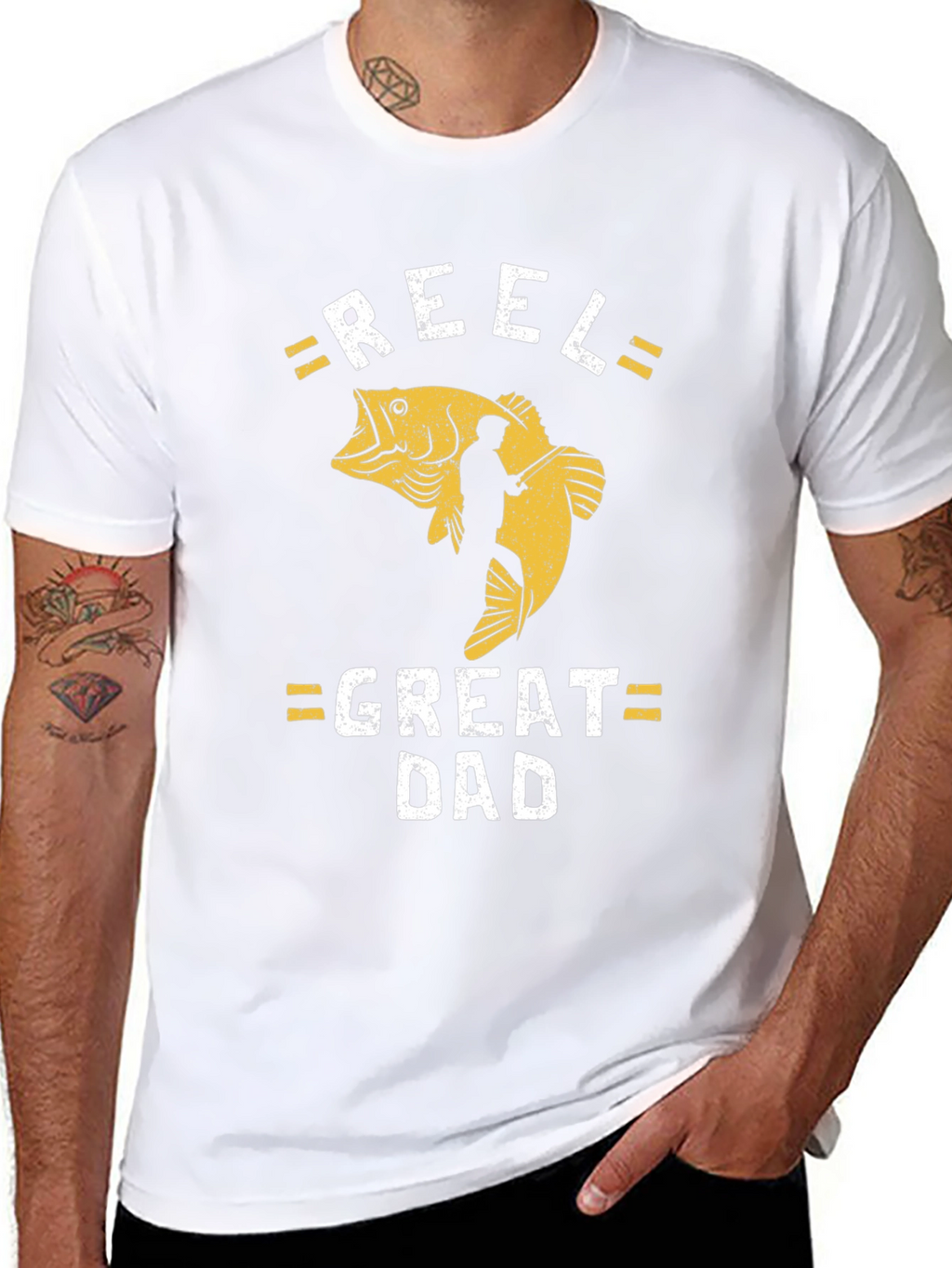 Reel Great Dad Fishing T-Shirt
