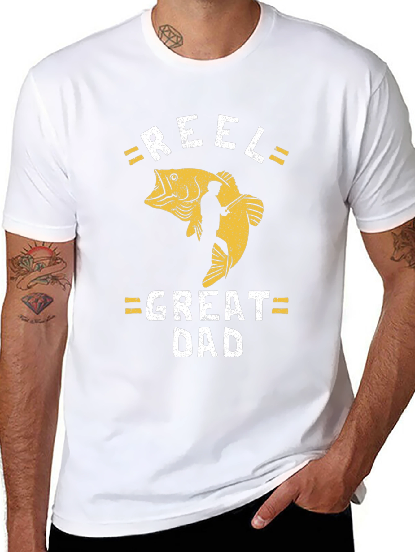 Reel Great Dad Fishing T-Shirt