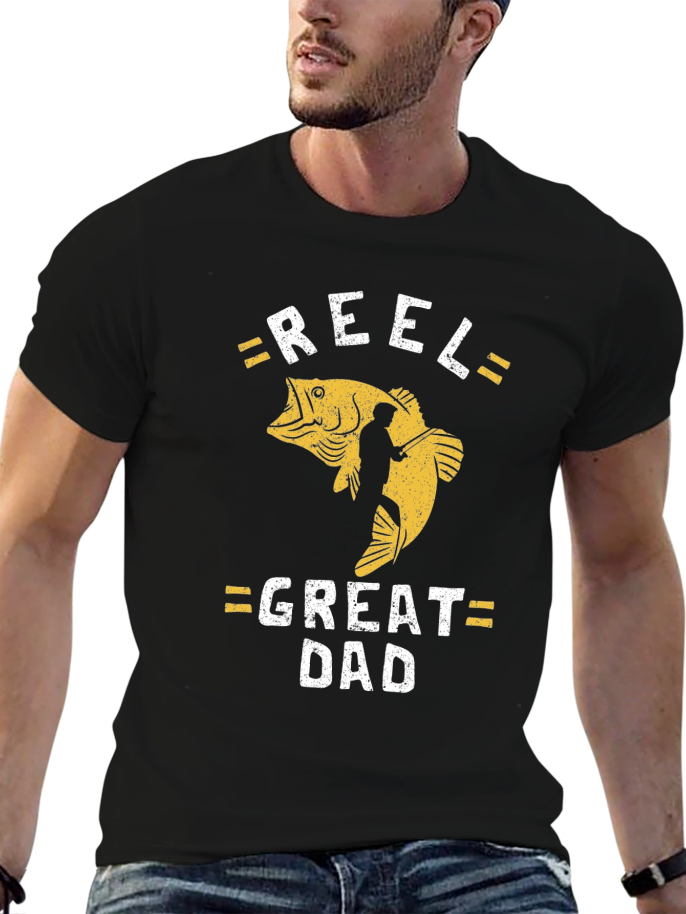 Reel Great Dad Fishing T-Shirt