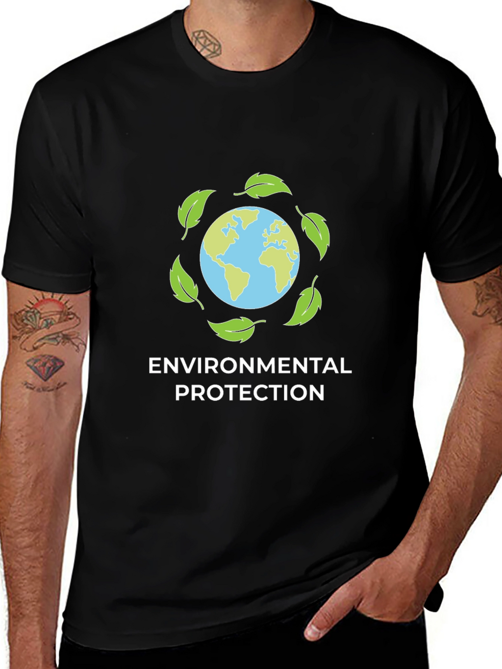 Eco-Friendly Environmental Protection Graphic Tee