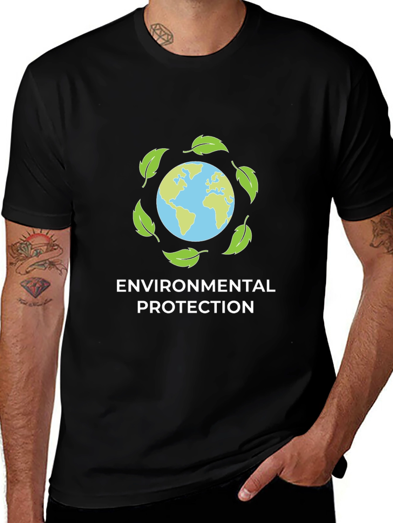 Eco-Friendly Environmental Protection Graphic Tee