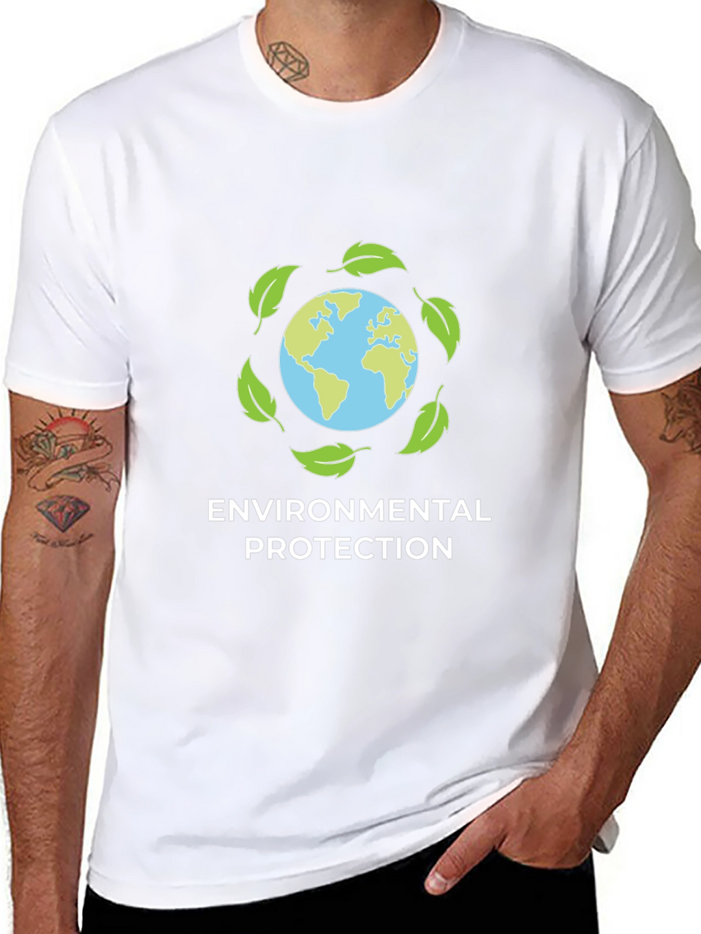 Eco-Friendly Environmental Protection Graphic Tee