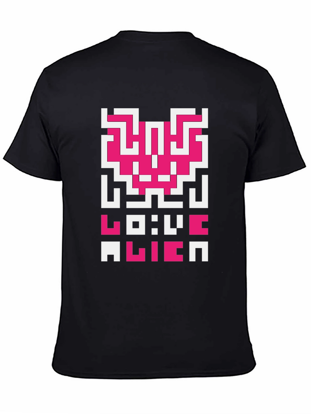 Love Alien Retro Graphic T-Shirt