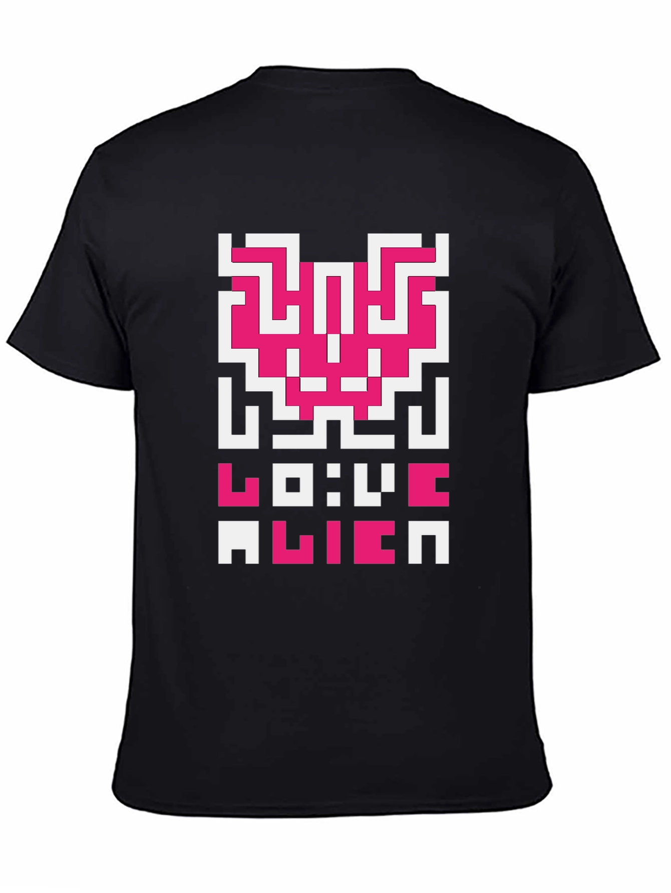 Love Alien Retro Graphic T-Shirt