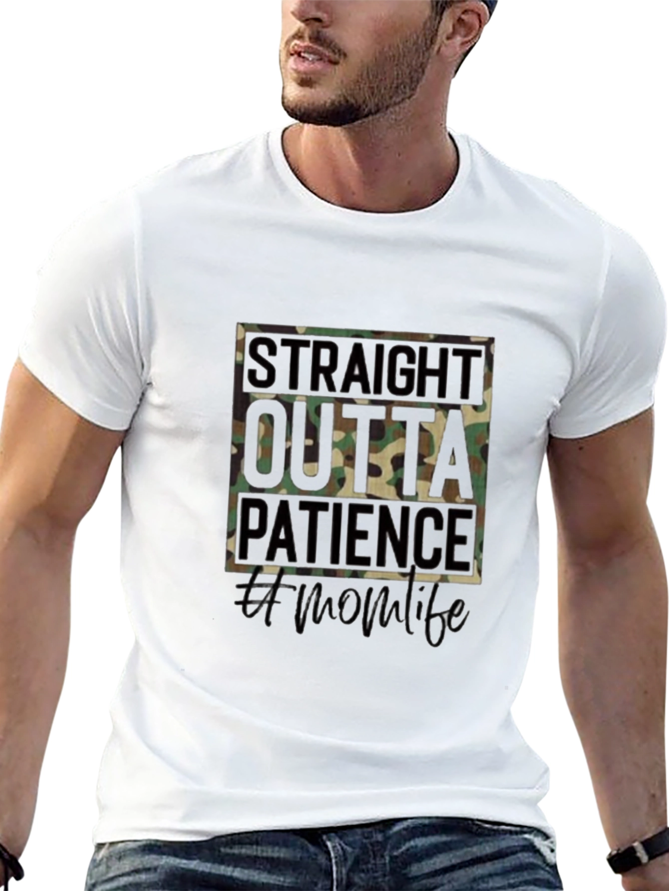 Straight Outta Patience Mom Life T-Shirt