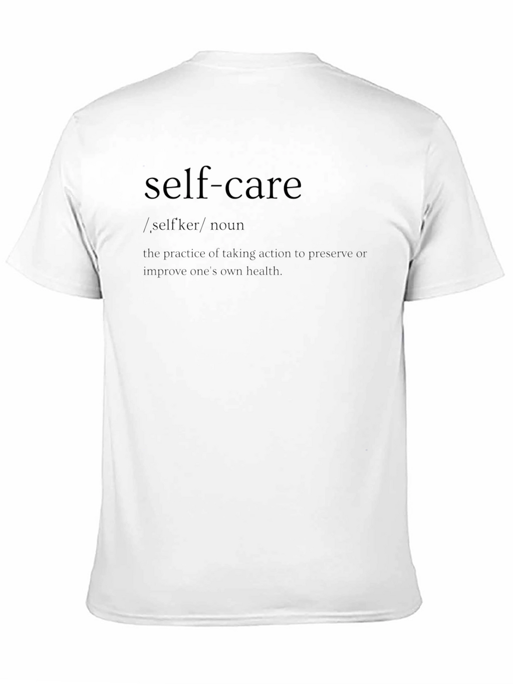 Self-Care Definition Graphic Tee - Unisex