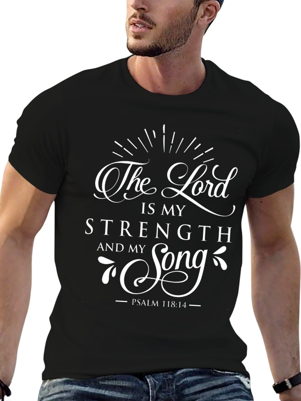 The Lord is My Strength T-Shirt Christian Tee