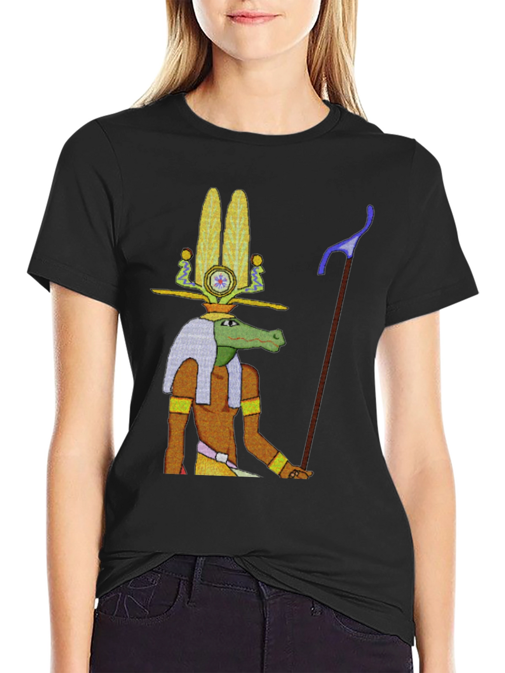 Sobek Egyptian God Graphic T-Shirt