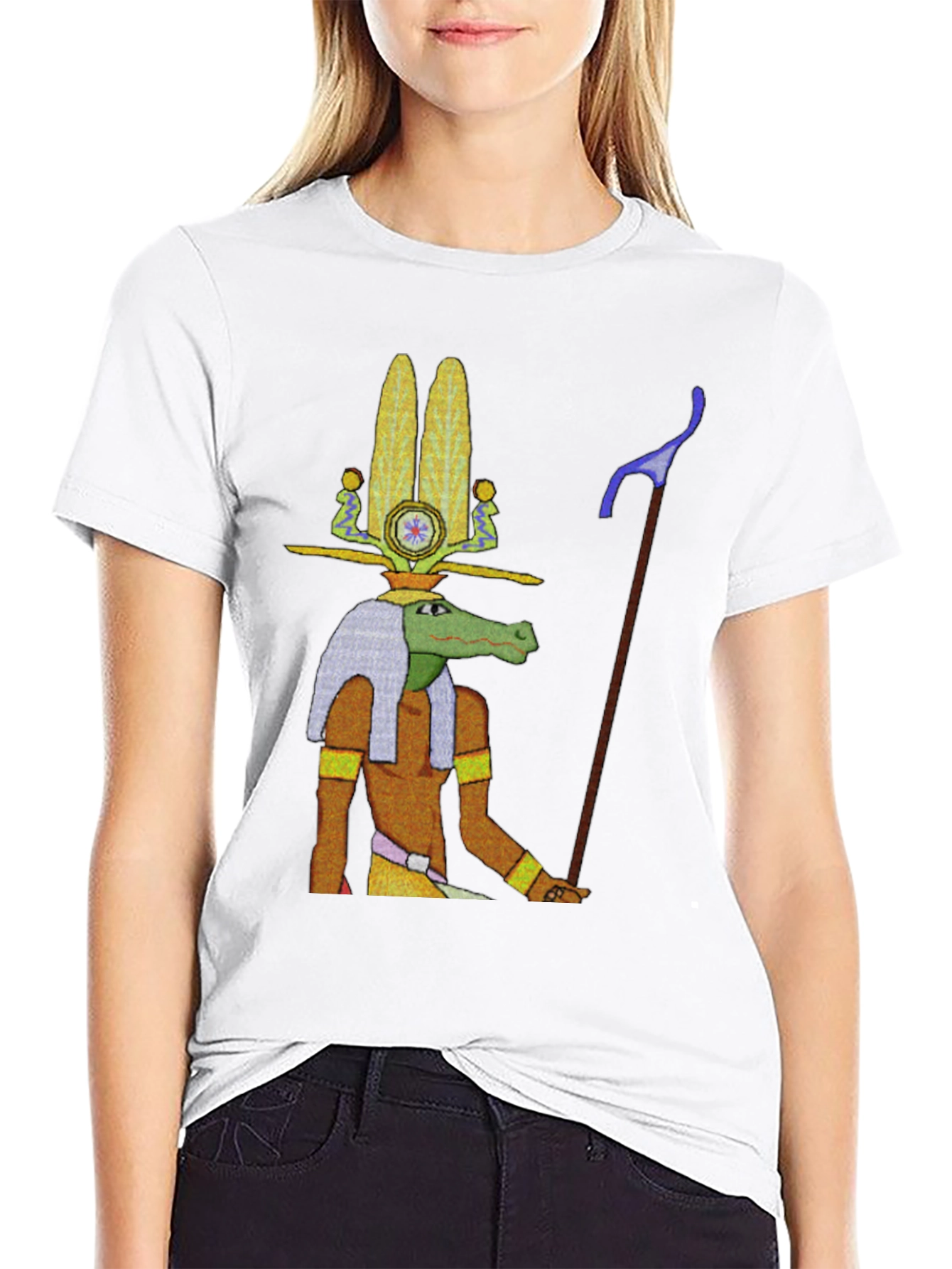 Sobek Egyptian God Graphic T-Shirt