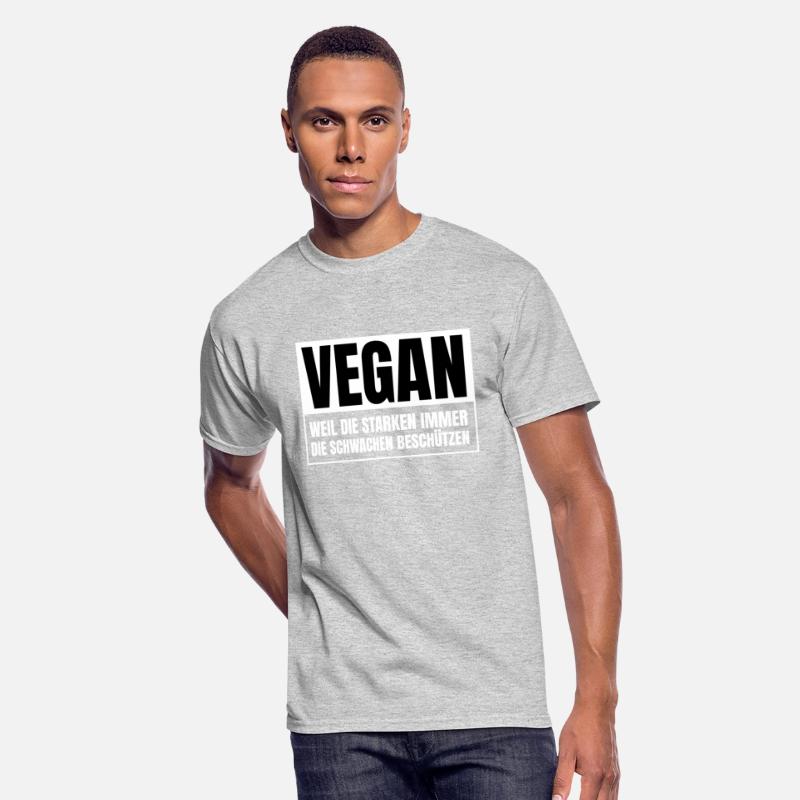 VEGAN Because the strong always protect the weak