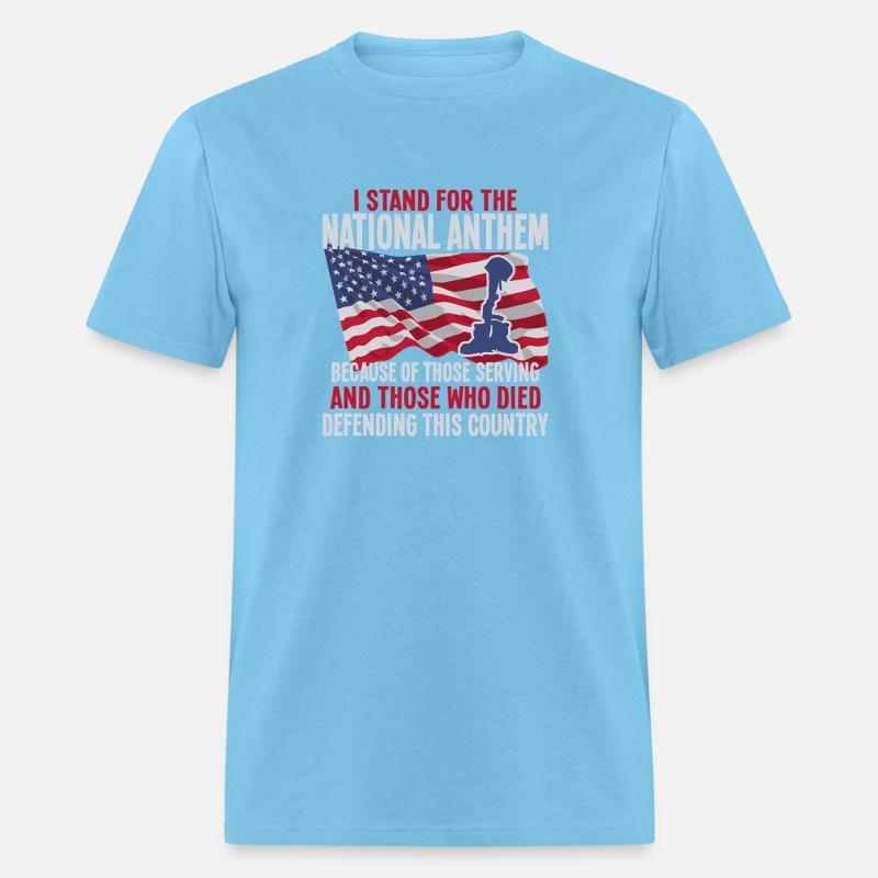 Veteran I Stand For The Anthem Usa