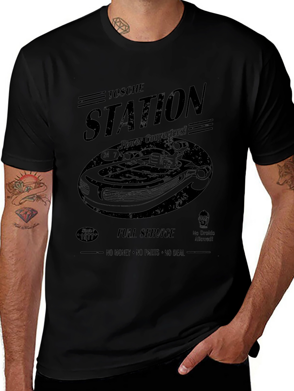 TOSCHE STATION Power Converters T-Shirt