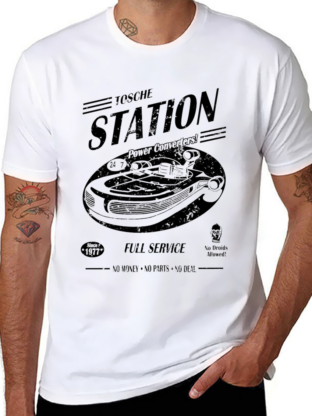 TOSCHE STATION Power Converters T-Shirt