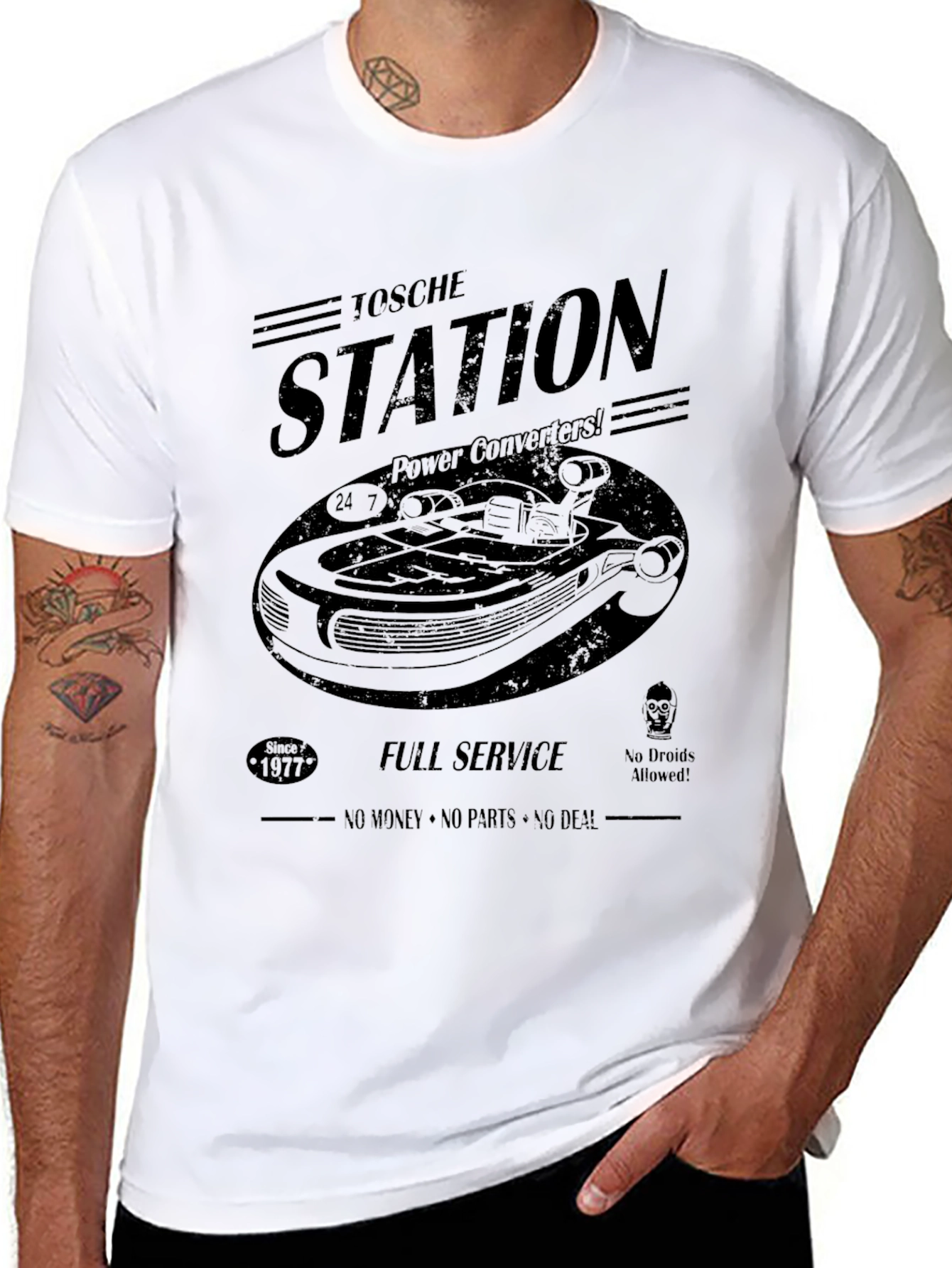 TOSCHE STATION Power Converters T-Shirt