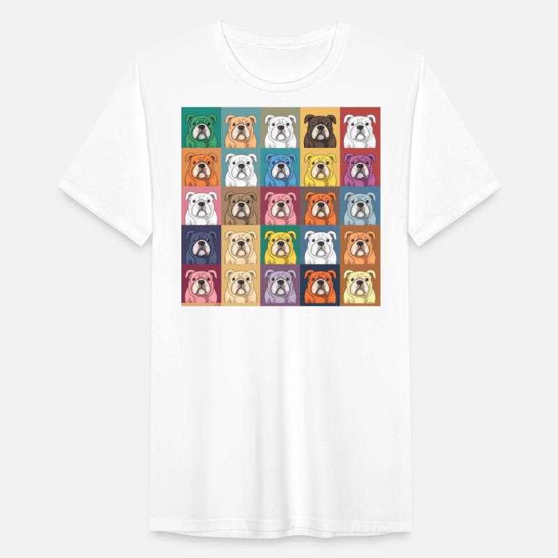 Vibrant Bulldog Montage