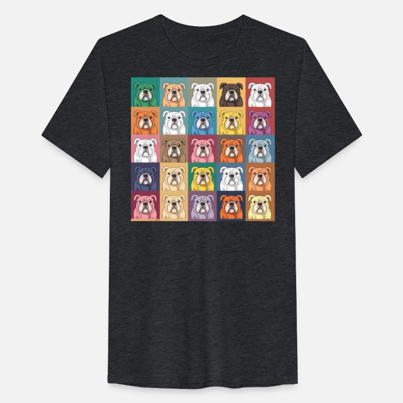 Vibrant Bulldog Montage