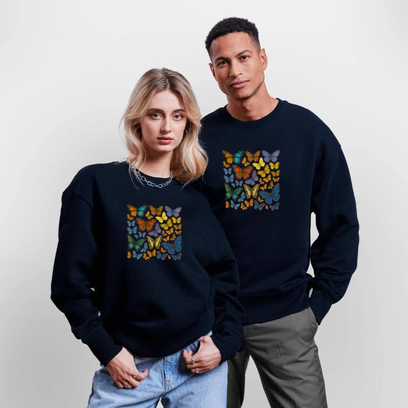 Vibrant Butterfly Colorful Elegant Design Lovely