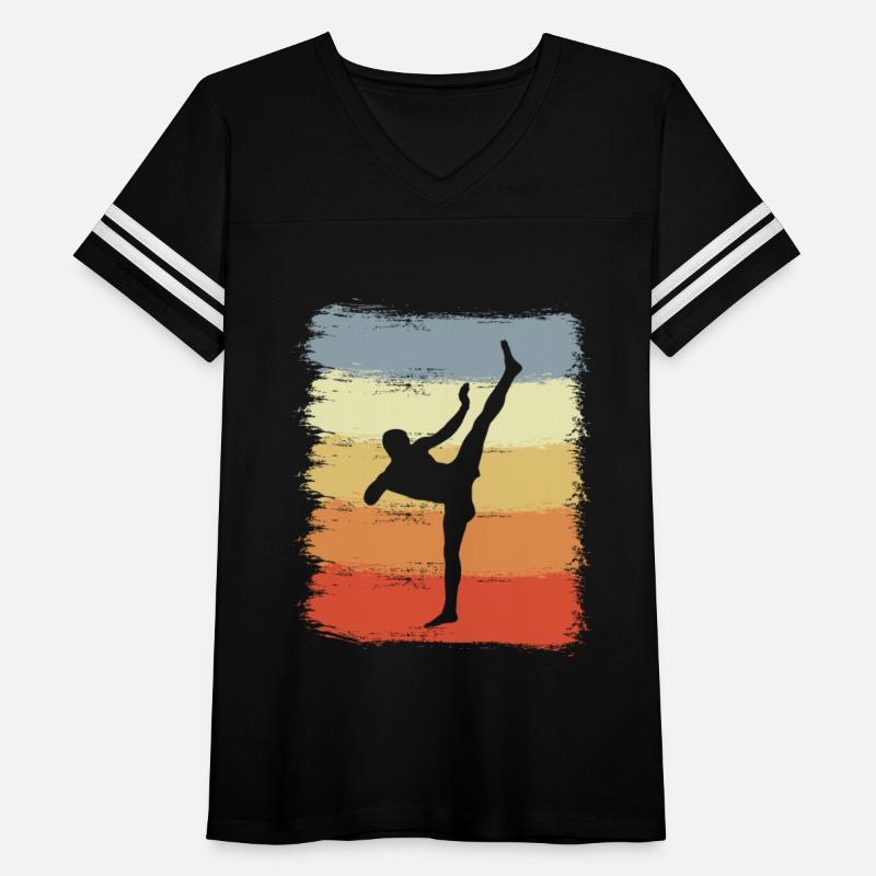 Vintage Kickboxer Drawing