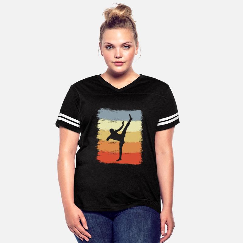 Vintage Kickboxer Drawing