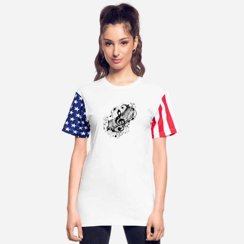 Vintage Music Clef In Tattoo Style