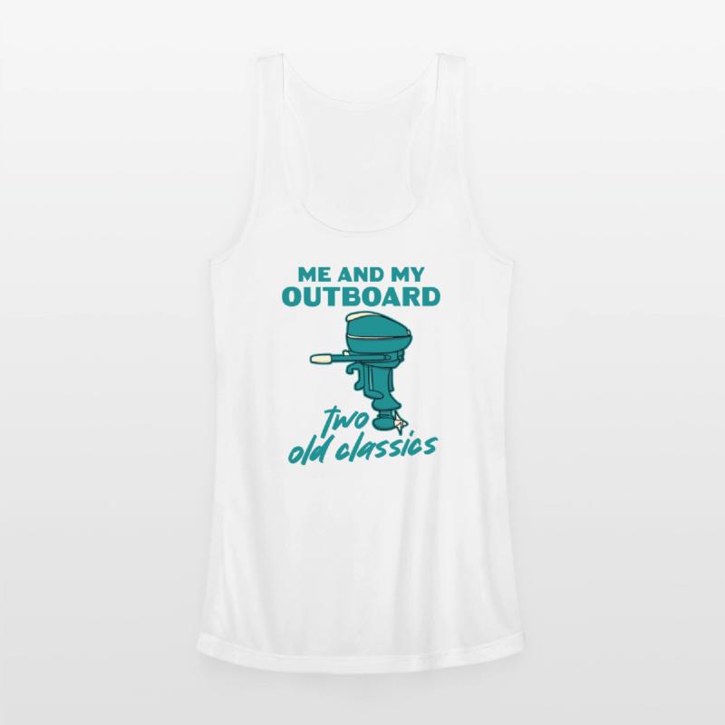 Vintage Outboard Motor And Boating Two Old