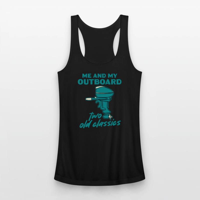 Vintage Outboard Motor And Boating Two Old