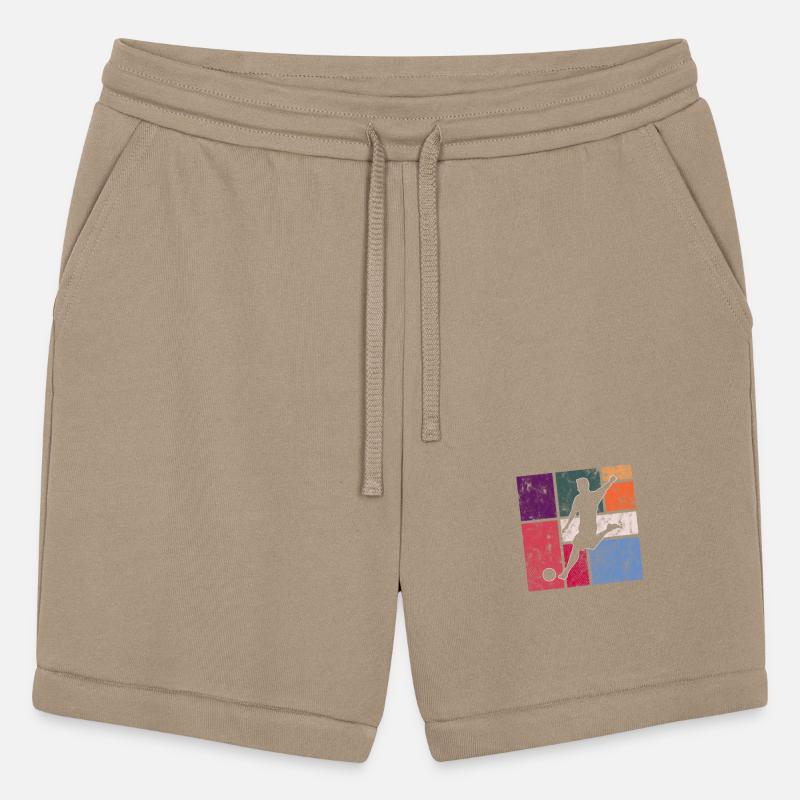 Vintage Soccer Player Kick