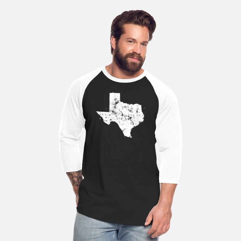 Vintage Texas Map Silhouette