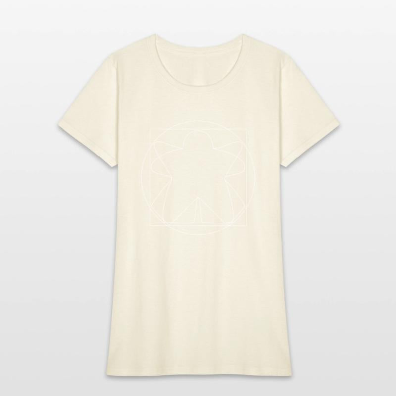 Vitruvian Meeple -Funny Board Game Meeple Da