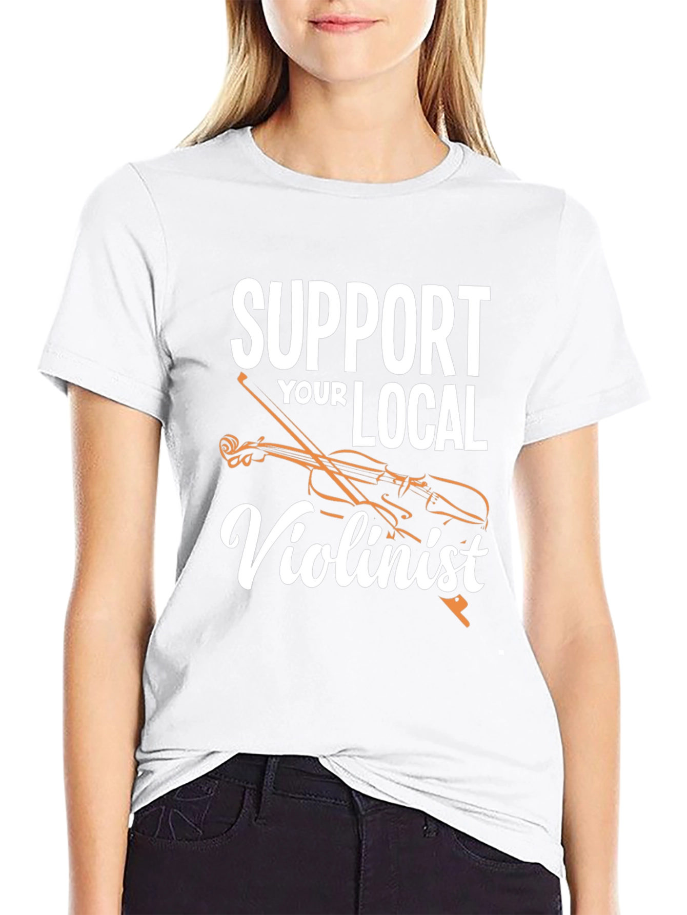 Support Your Local Violinist T-Shirt
