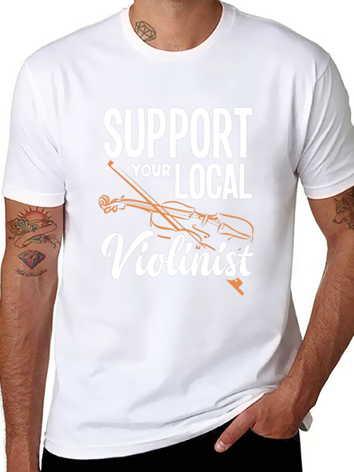 Support Your Local Violinist T-Shirt