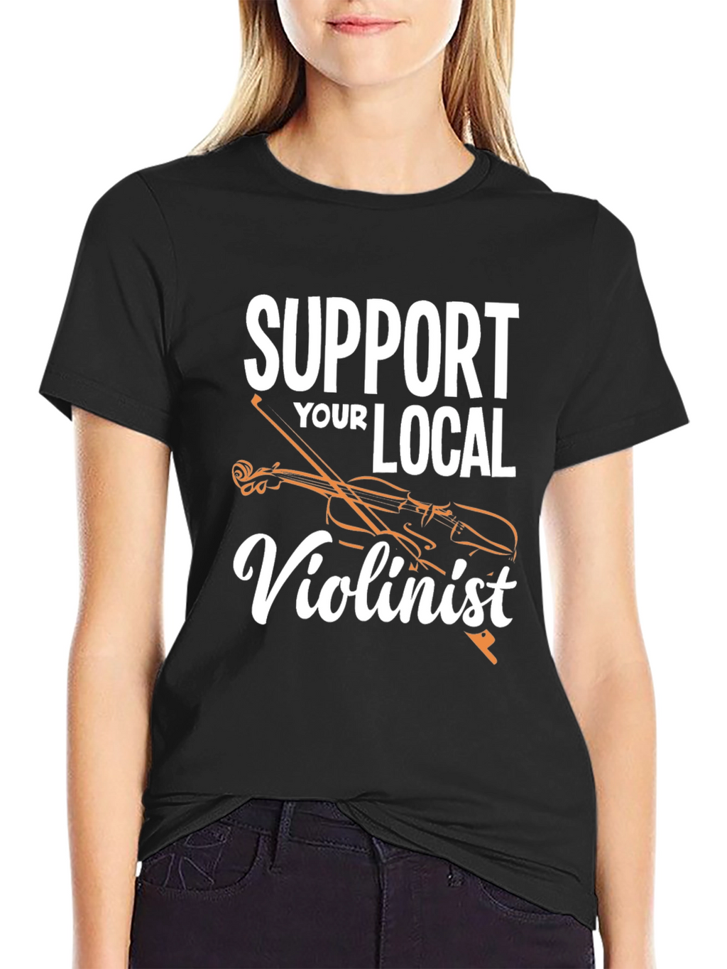 Support Your Local Violinist T-Shirt