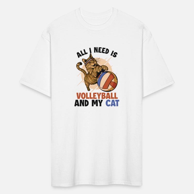 Volleyball and my Cat Cat Lovers Cat Girlfriend