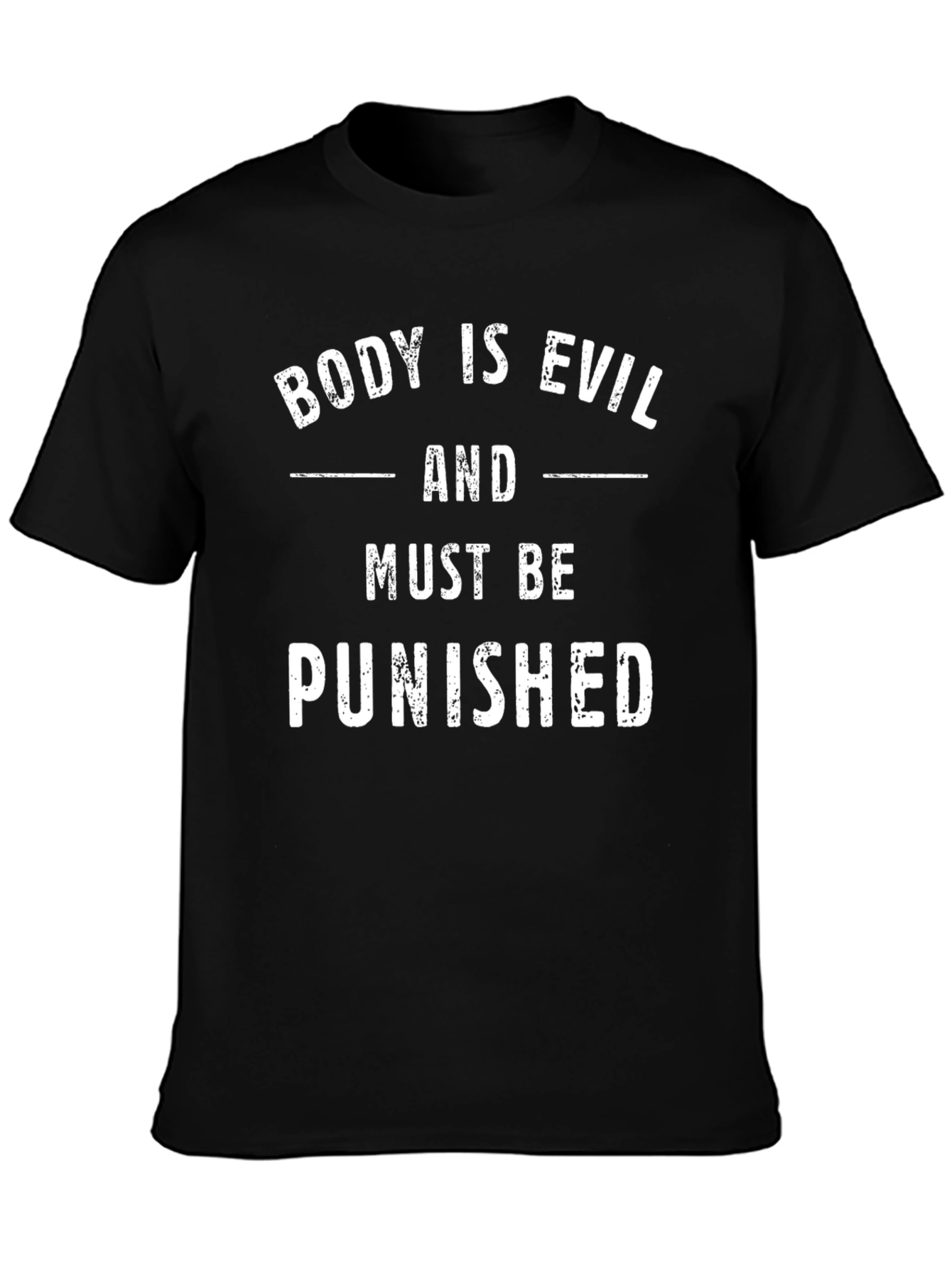 Body is Evil Graphic Tee